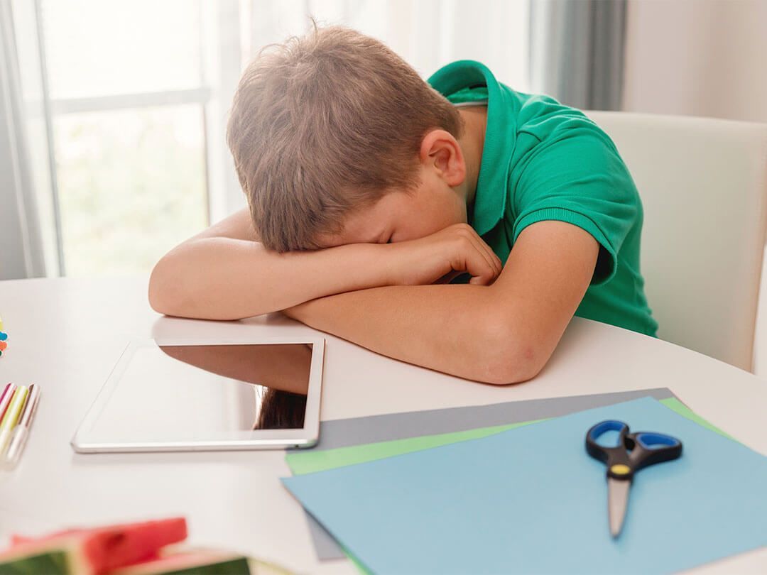 Imagen de en sesión de logopedia